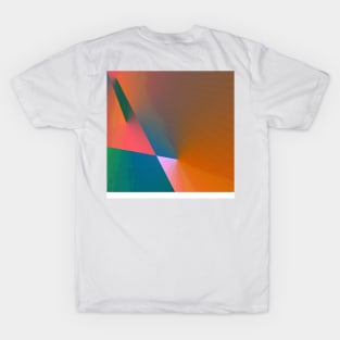 COLORFUL ABSTRACT TEXTURE PATTERN BACKGROUND T-Shirt